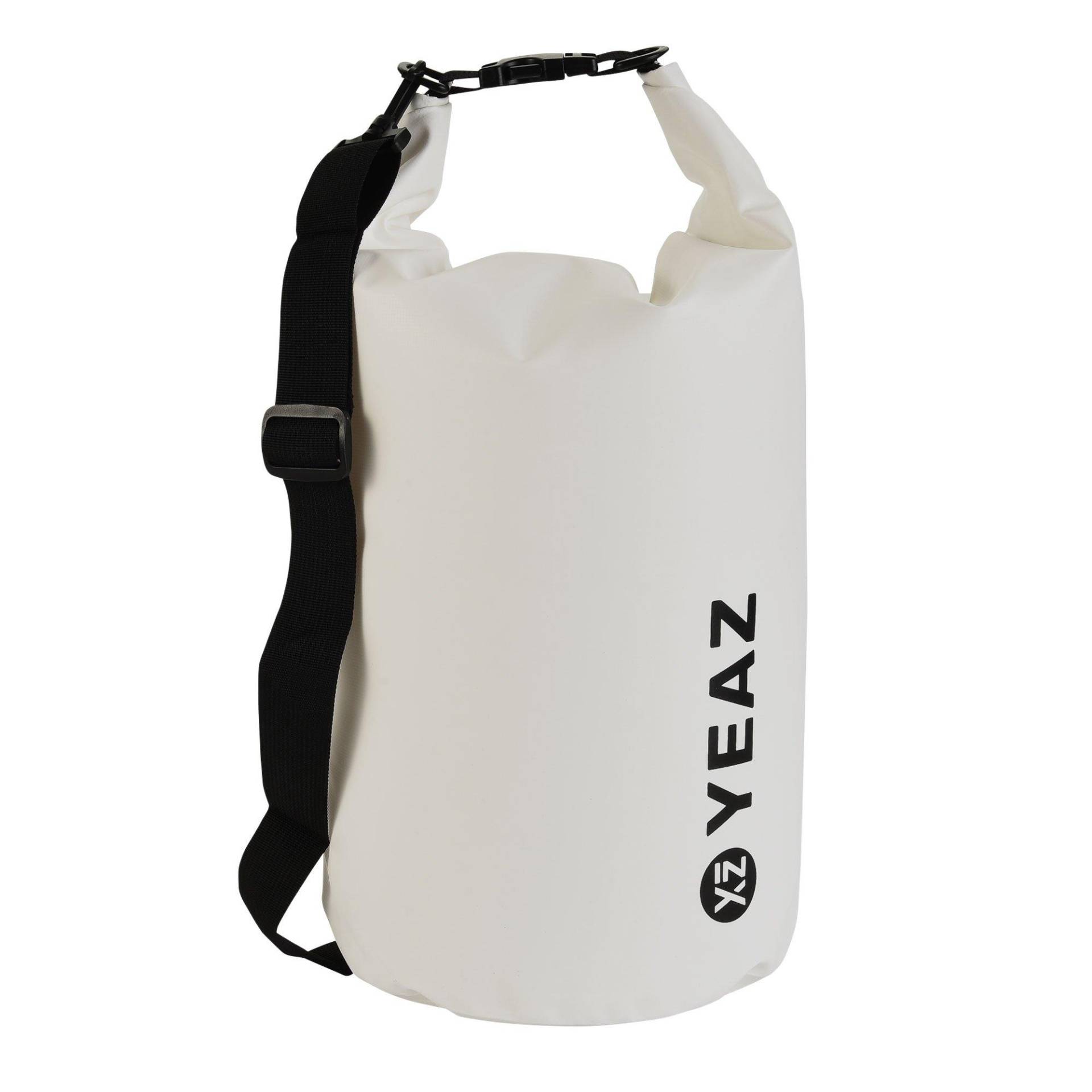 Isar Wasserfester Packsack 20l Herren Weiss ONE SIZE von YEAZ