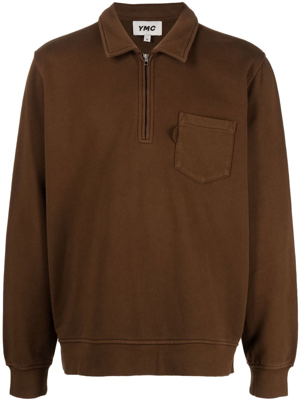YMC Sudden long-sleeve sweatshirt - Brown von YMC