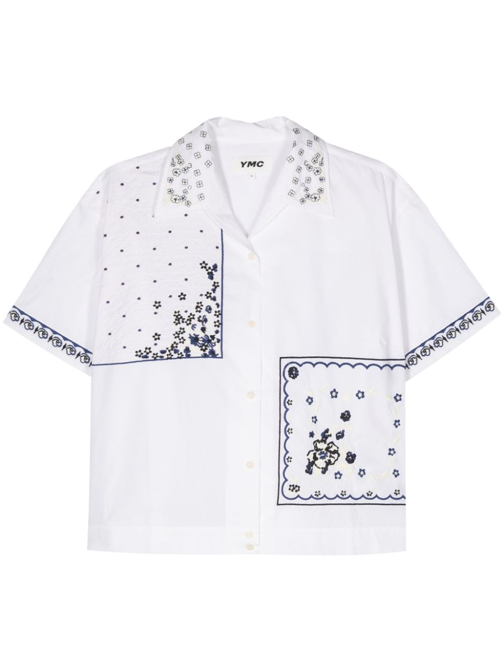 YMC Wanda cotton shirt - White von YMC