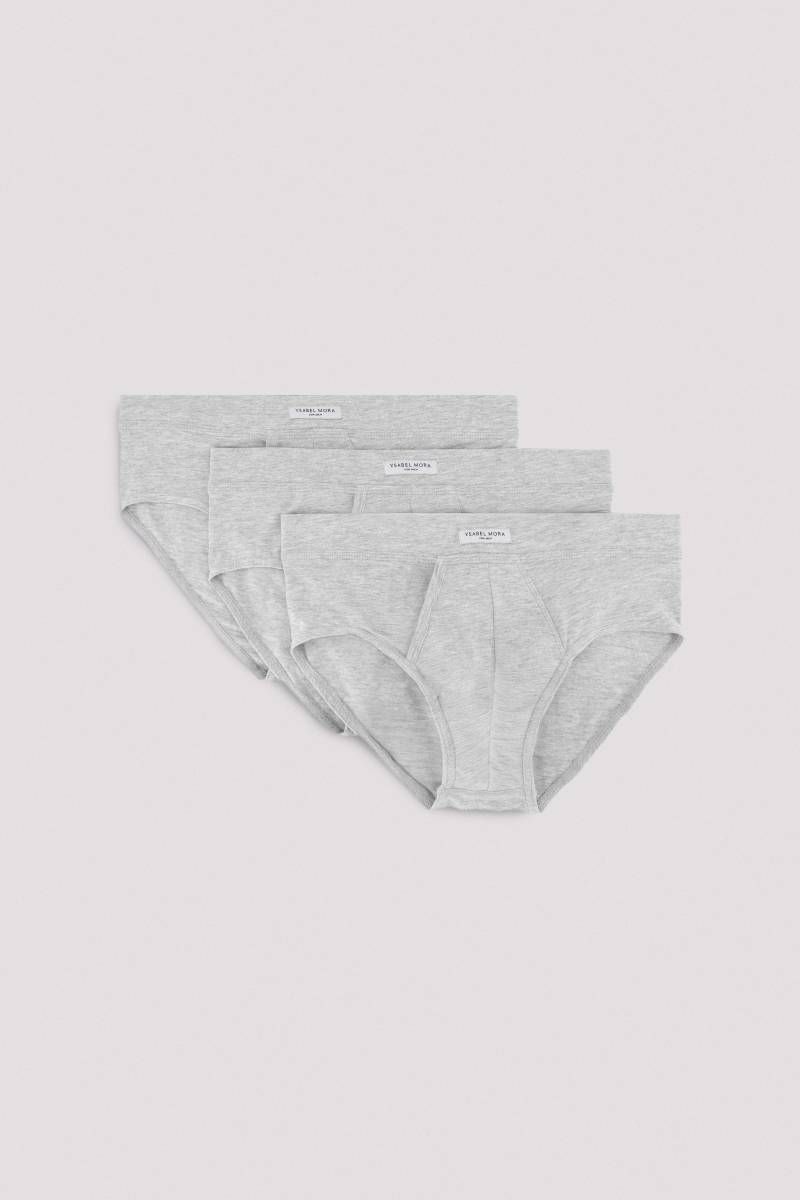 YSABEL MORA Slip »BASIC COLLECTION COTTON«, (3er Pack), mit praktischem Eingriff im Schritt von YSABEL MORA