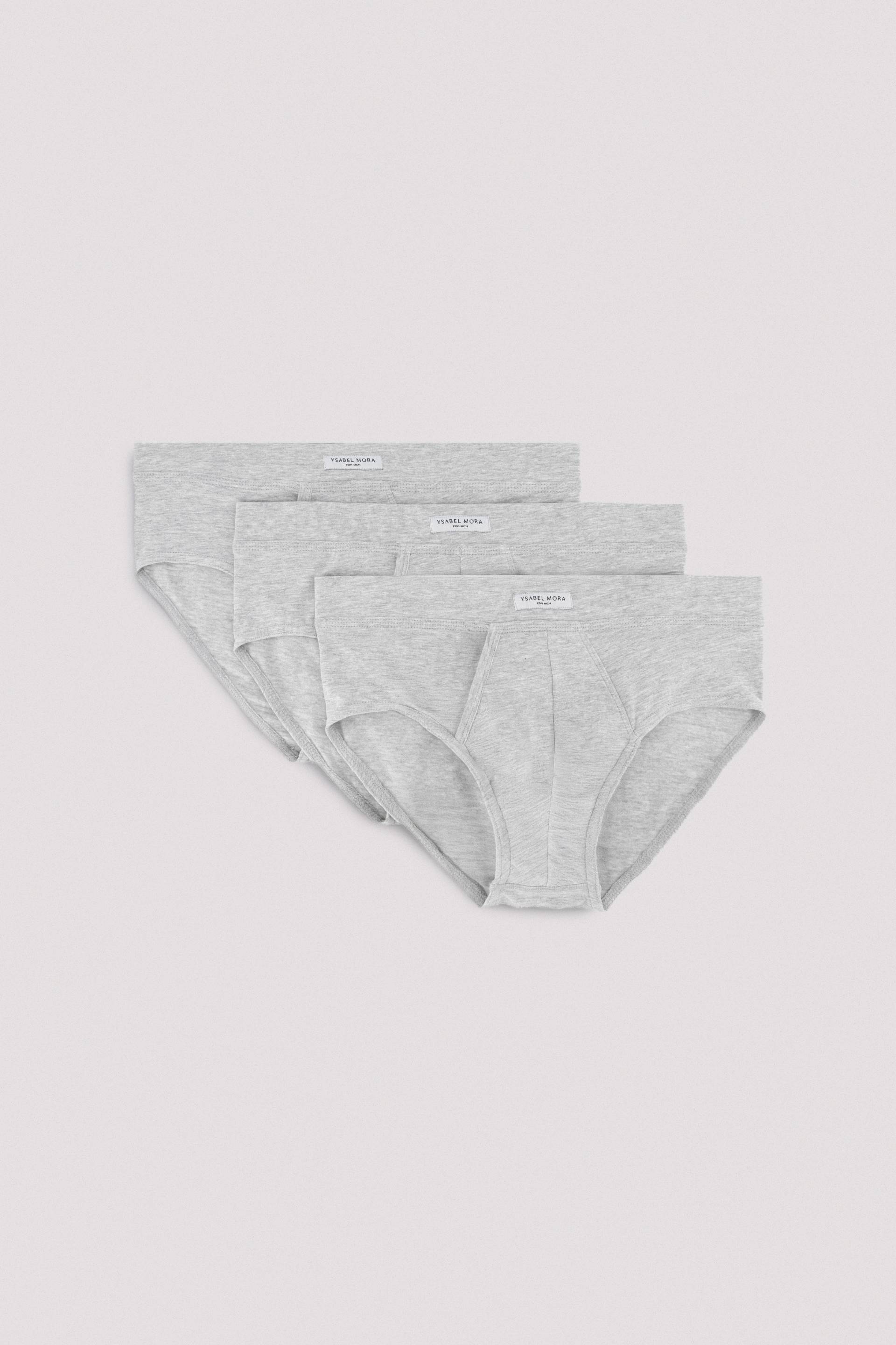 YSABEL MORA Slip »BASIC COLLECTION COTTON«, (3er Pack), mit praktischem Eingriff im Schritt von YSABEL MORA