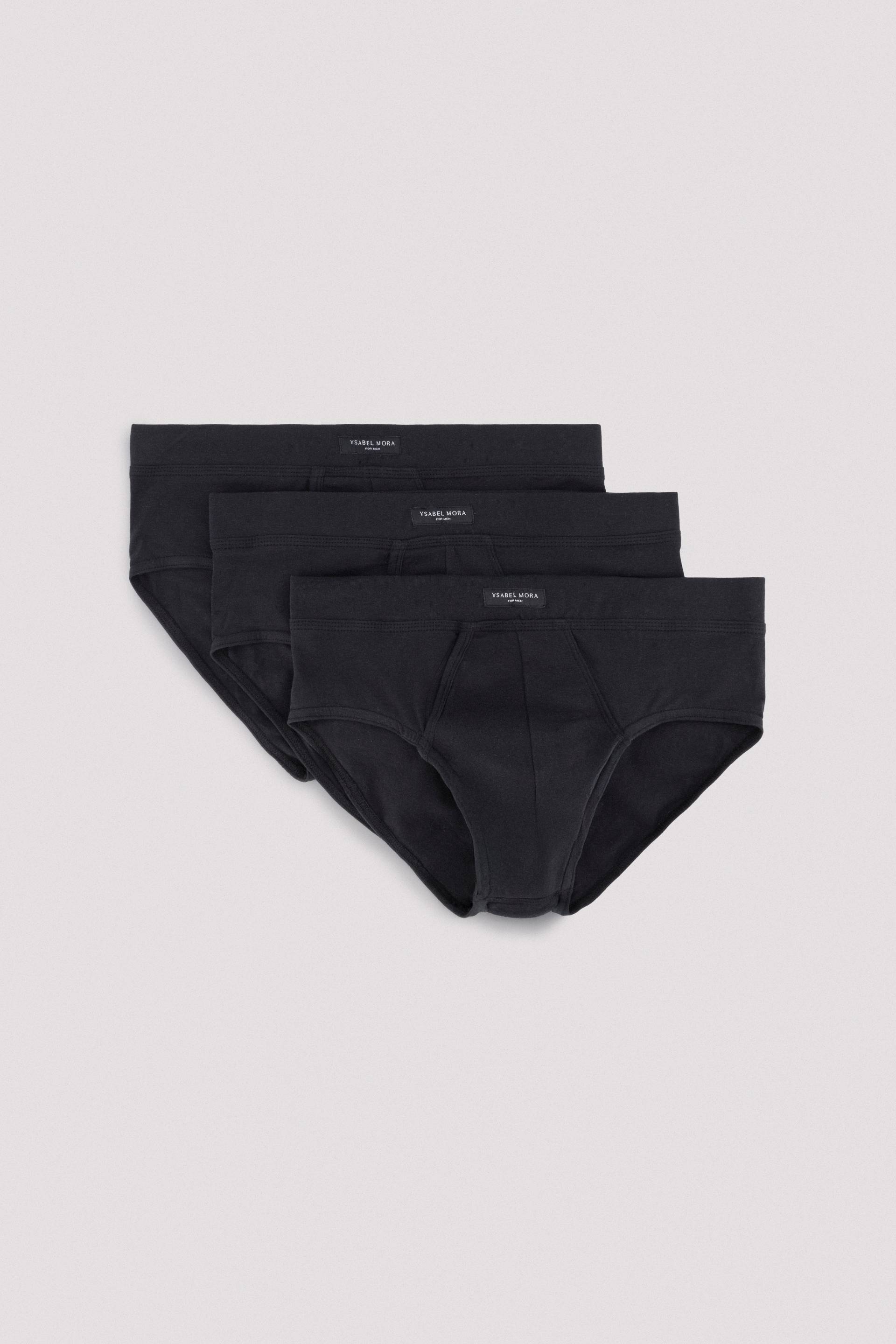 YSABEL MORA Slip »BASIC COLLECTION COTTON«, (3er Pack), mit praktischem Eingriff im Schritt von YSABEL MORA