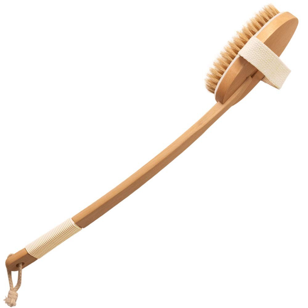 YU BEAUTY - Trockenbürste Mit Stiel, Reine Naturborste YU BEAUTY - Trockenbürste Mit Stiel, Reine Naturborste von YÙ BEAUTY