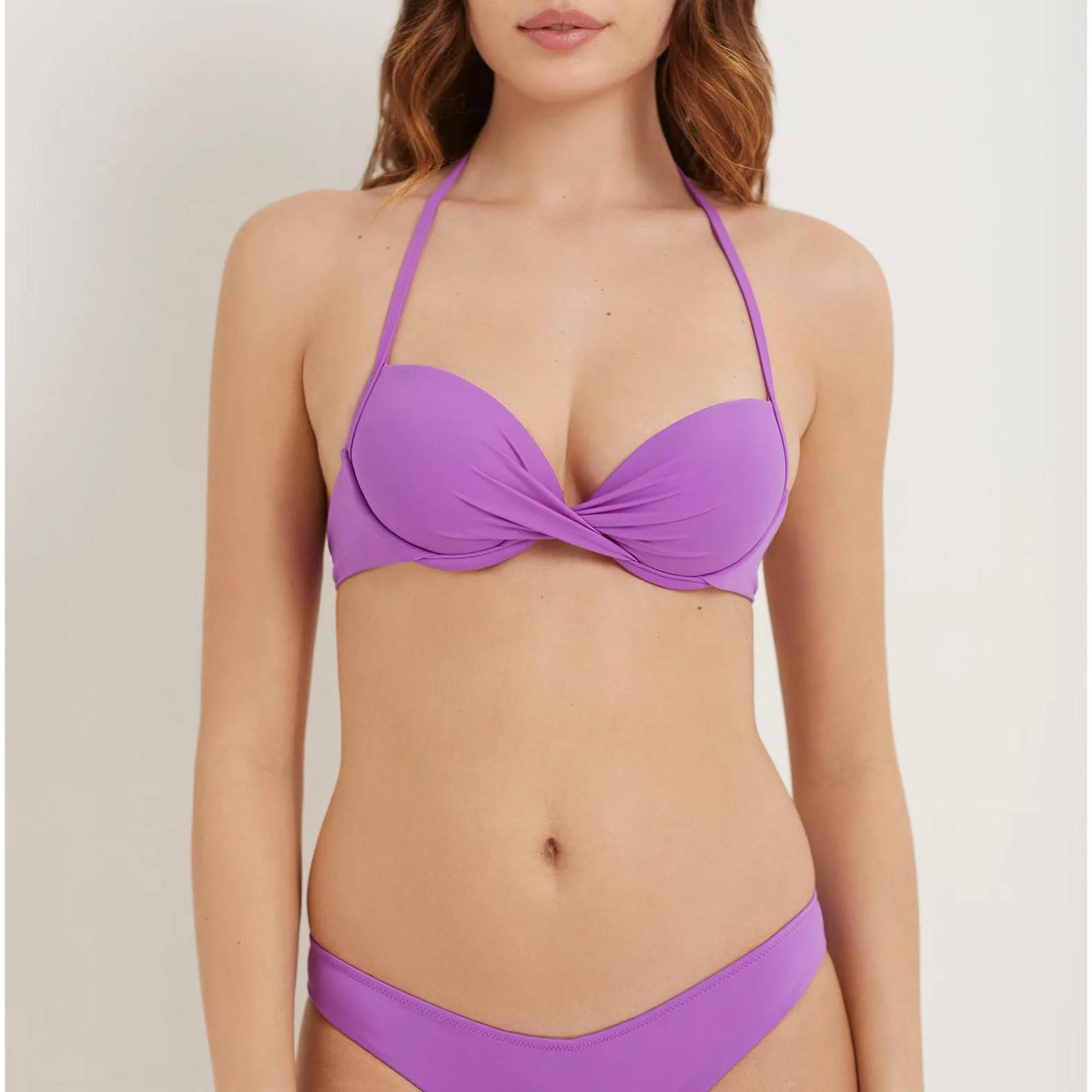 Bikini Oberteil Mit Bügel Damen Violett 70 von Yamamay