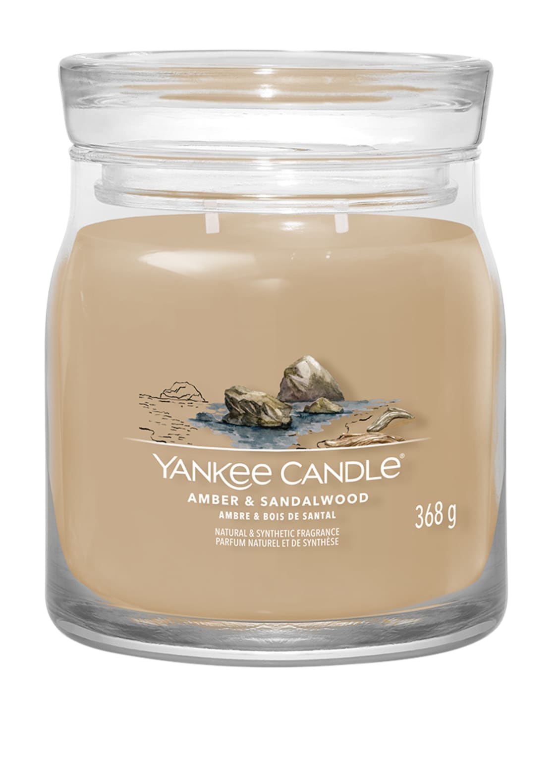 Yankee Candle Amber & Sandalwood Duftkerze 368 g von Yankee Candle