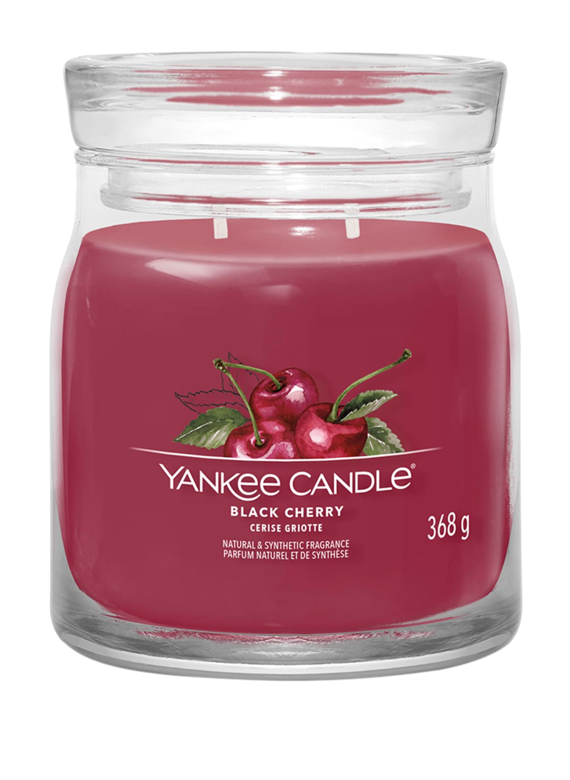 Yankee Candle Black Cherry Duftkerze 368 g von Yankee Candle