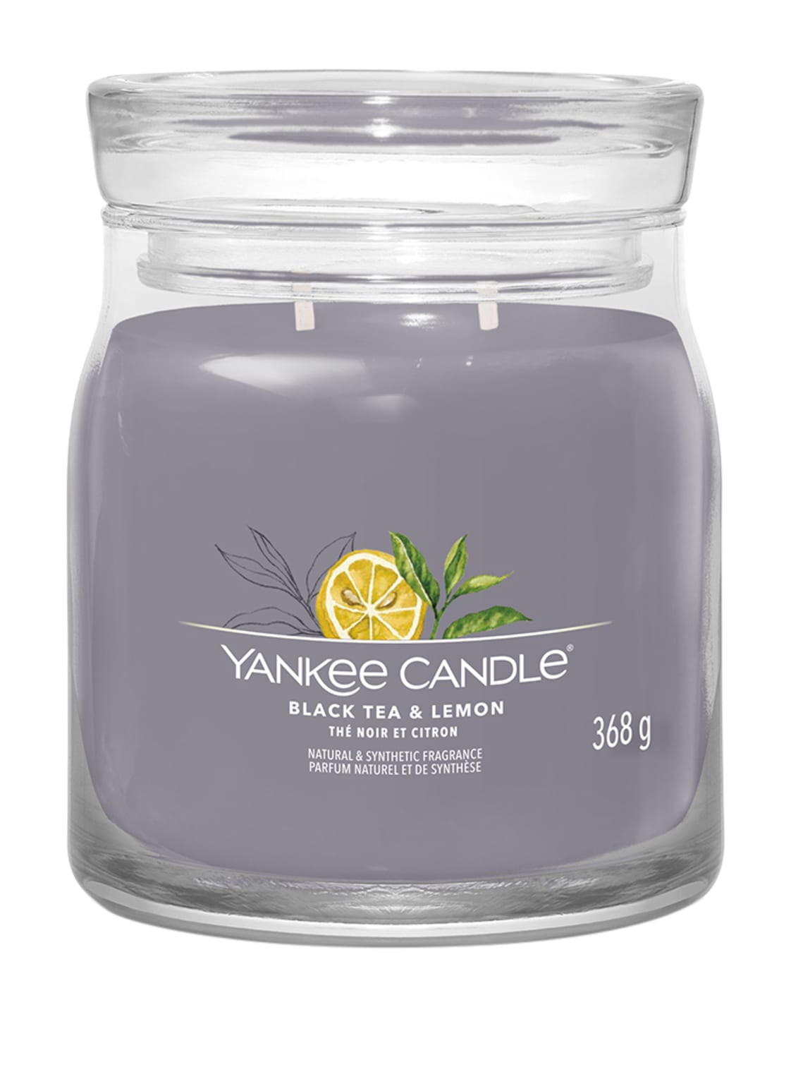 Yankee Candle Black Tea & Lemon Duftkerze 368 g von Yankee Candle