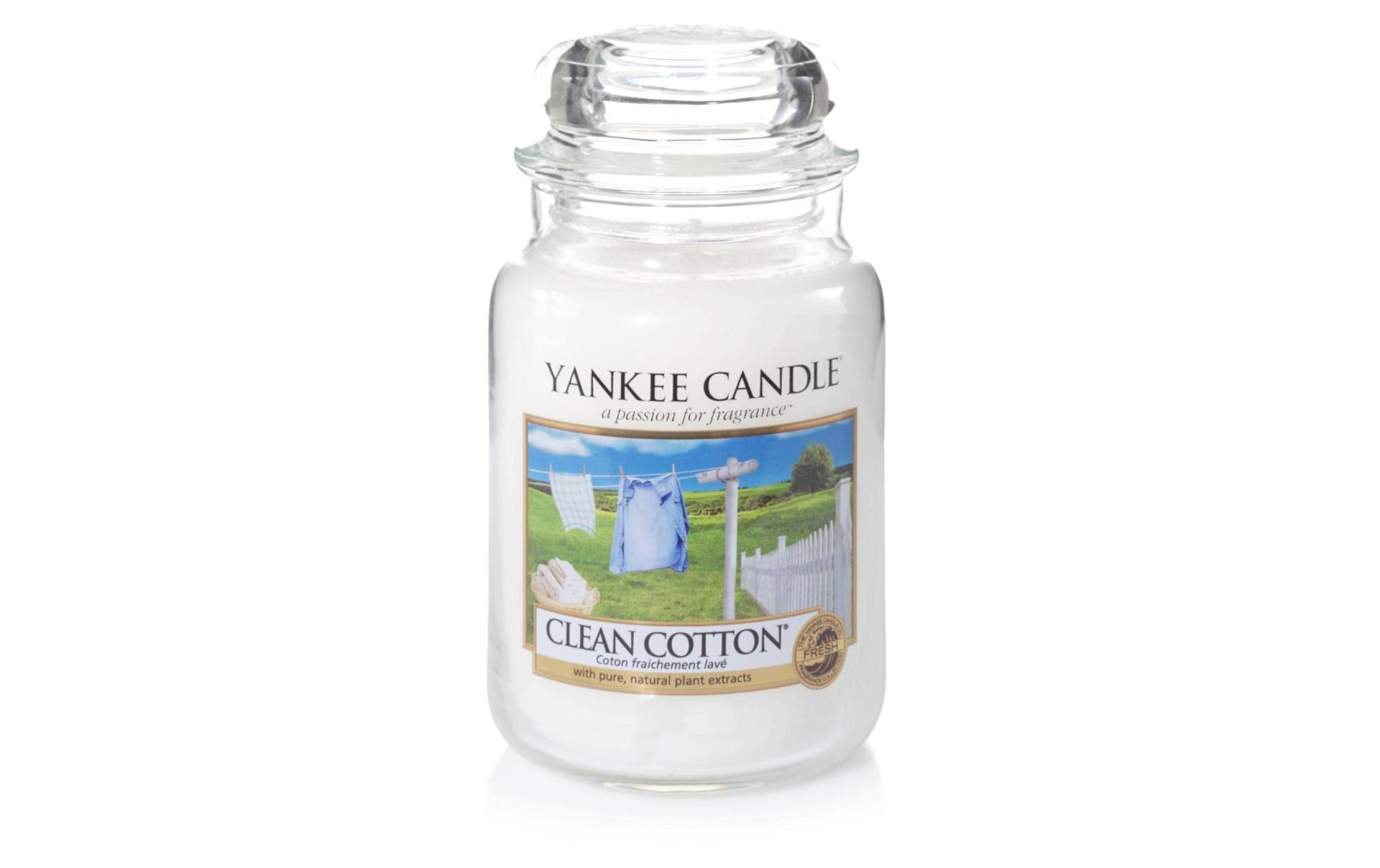 Yankee Candle Duftkerze »Clean Cotton« von Yankee Candle