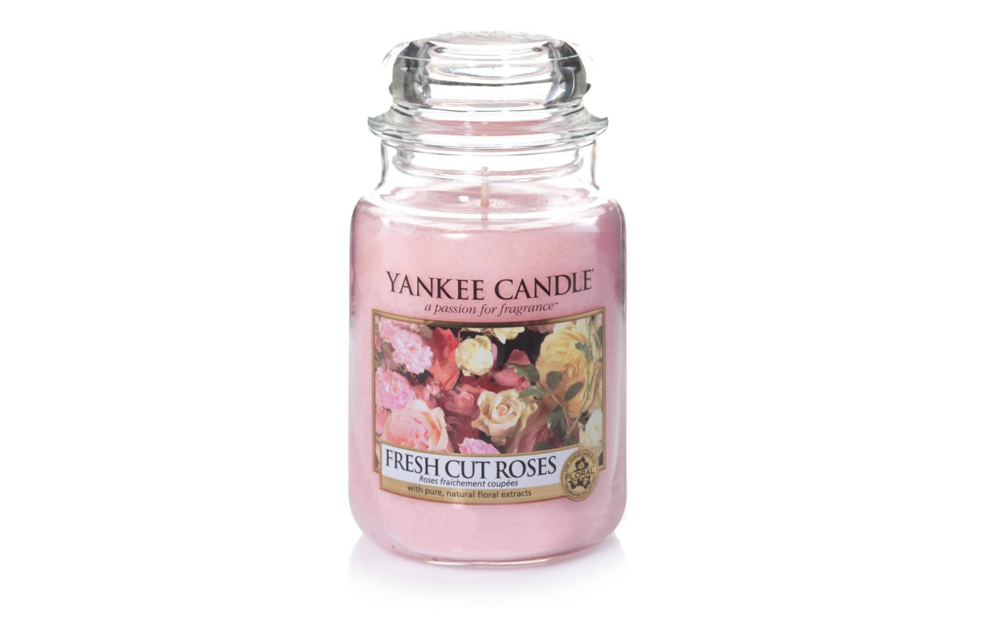 Yankee Candle Duftkerze »Fresh Cut Roses large Jar« von Yankee Candle