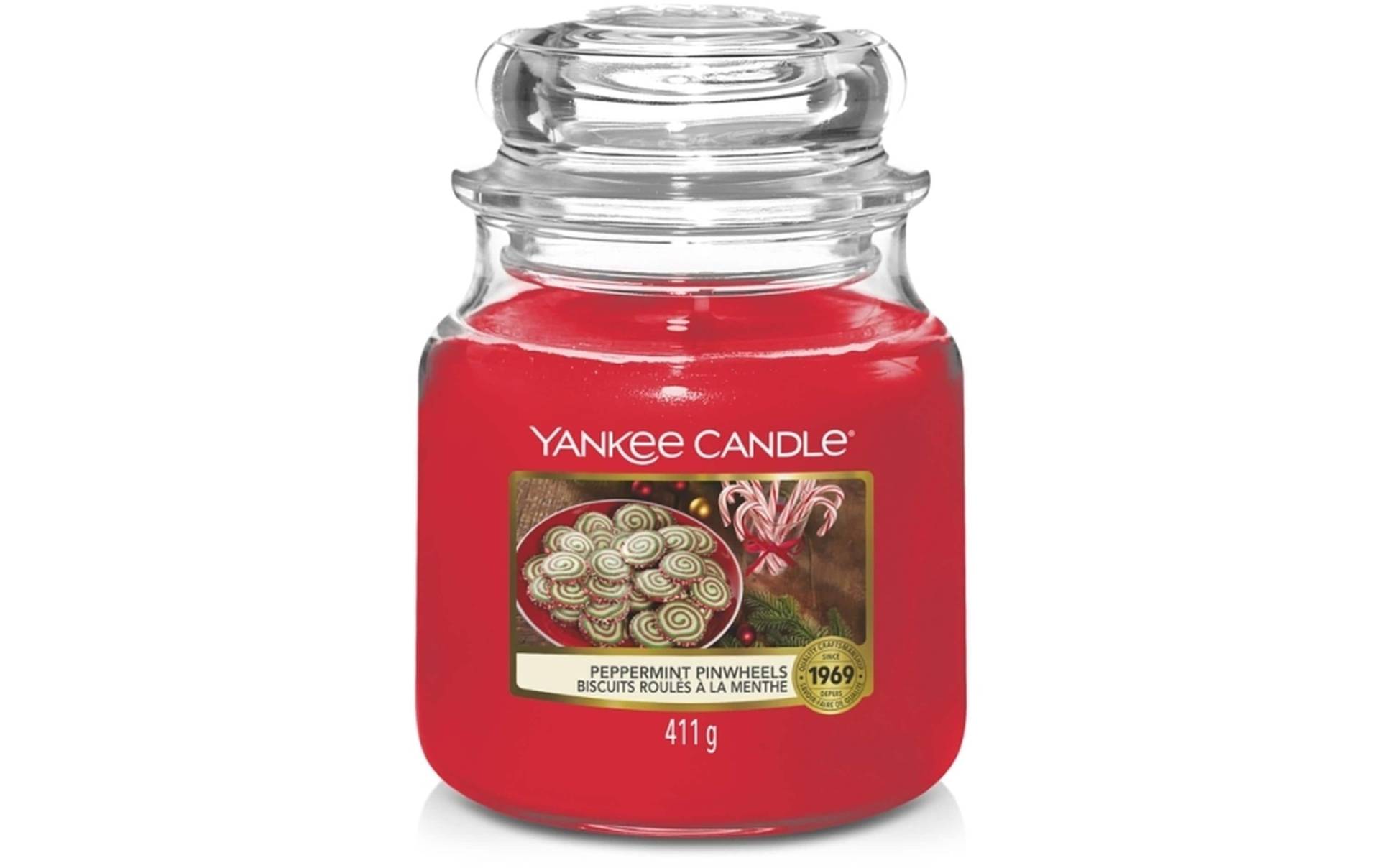 Yankee Candle Duftkerze »Peppermint Pinwheels« von Yankee Candle