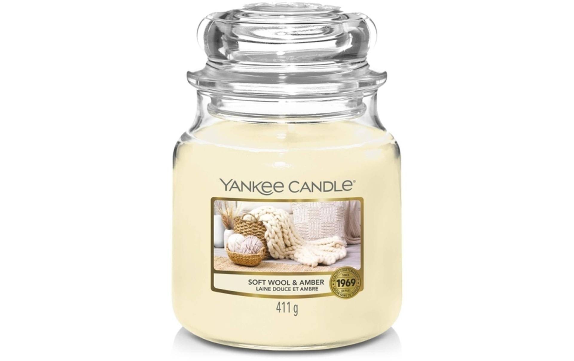 Yankee Candle Duftkerze »Soft Wool & Amber« von Yankee Candle