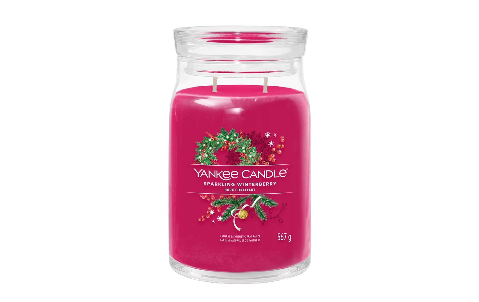 Yankee Candle Duftkerze »Sparkling Winterberry Signature Large Jar« von Yankee Candle