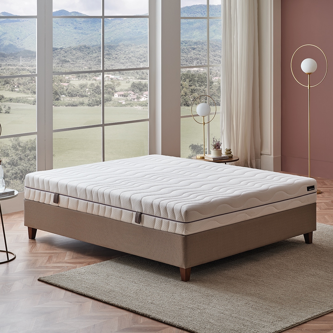 Yatas Bedding Komfortschaummatratze »Royal Comfort 7, Matratze 90x200, 140x 200 cm & weitere Grössen«, 22 cm hoch, Raumgewicht: 28 kg/m³, (1 St.), 7-Zonen, H2 / H3, wendbar, ergonomisch, atmungsaktiv von Yatas Bedding