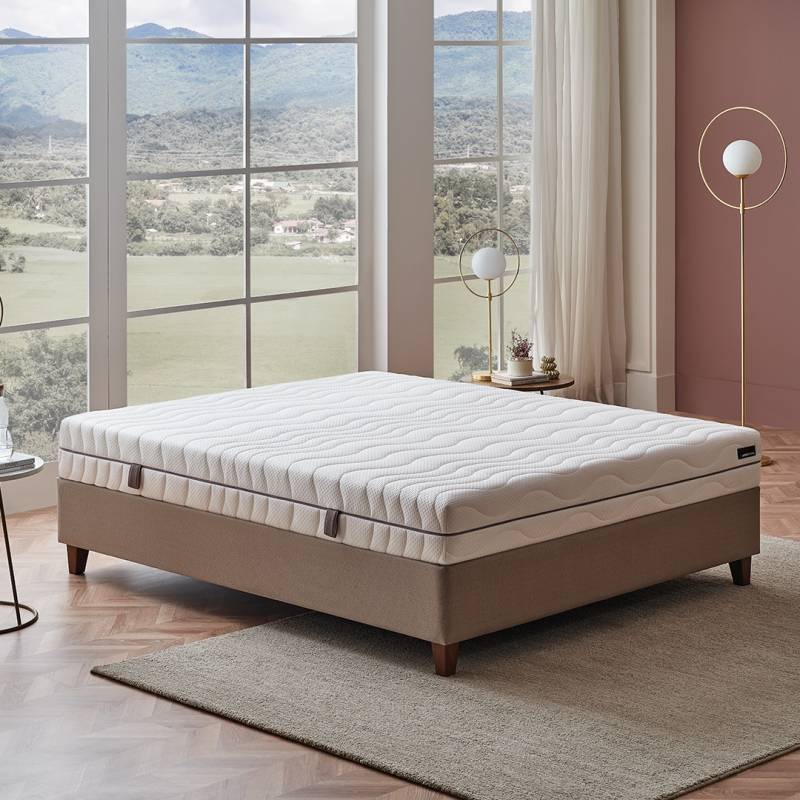 Yatas Bedding Komfortschaummatratze »Royal Comfort 7, Matratze 90x200, 140x 200 cm & weitere Grössen«, 22 cm hoch, Raumgewicht: 28 kg/m³, (1 St.), 7-Zonen, H2 / H3, wendbar, ergonomisch, atmungsaktiv von Yatas Bedding
