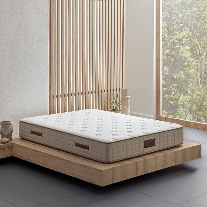 Yatas Bedding Taschenfederkernmatratze »Majestät First Class, Matratze 90x200, 140x200 cm & weitere Grössen«, 30 cm hoch, Raumgewicht: 28 kg/m³, 406 Federn, (1 St., 1-tlg.), H2, wendbar, ergonomisch, atmungsaktiv von Yatas Bedding