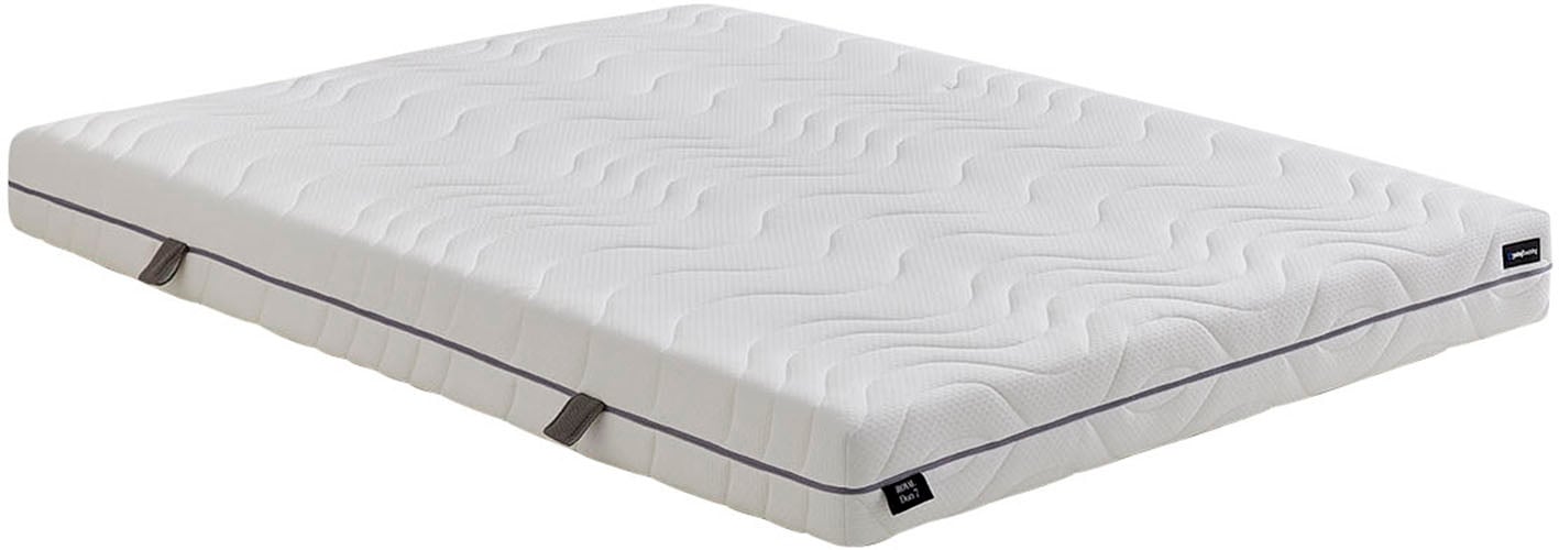 Yatas Bedding Taschenfederkernmatratze »Royal Duo 7 Slim, Matratze 90x200, 140x200 cm & weitere Grössen«, 18 cm hoch, Raumgewicht: 28 kg/m³, 434 Federn, (1 St., 1-tlg.), 7-Zonen, H2 / H3, Wendematratze, ergonomisch, atmungsaktiv von Yatas Bedding