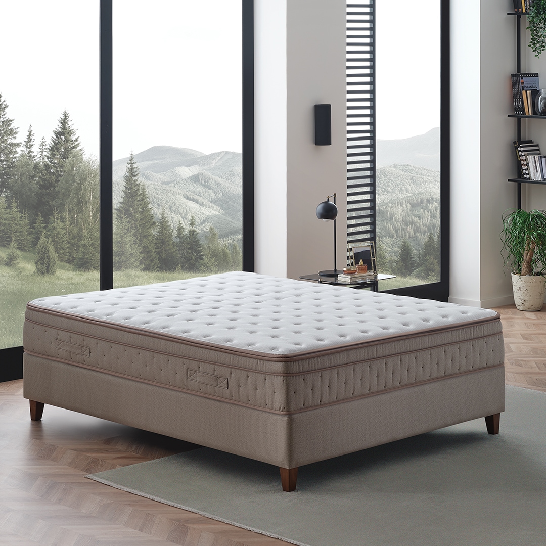 Yatas Bedding Taschenfederkernmatratze »Matratze Yatas Royal, Matratze in 90x200 cm und weiteren Grössen«, 28 cm hoch, 510 Federn, (1 St.), optimale Körperunterstützung, schnelle Feuchtigkeitsverdunstung von Yatas Bedding