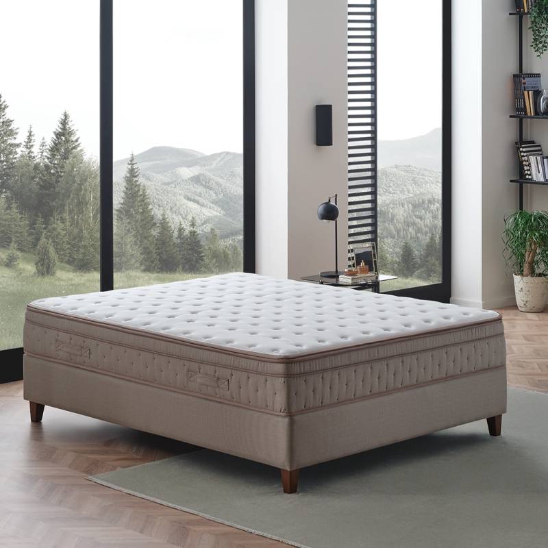 Yatas Bedding Taschenfederkernmatratze »Matratze Yatas Royal, Matratze in 90x200 cm und weiteren Grössen«, 28 cm hoch, 435 Federn, (1 St.), 7-Zonen, H3, ergonomisch, atmungsaktiv von Yatas Bedding
