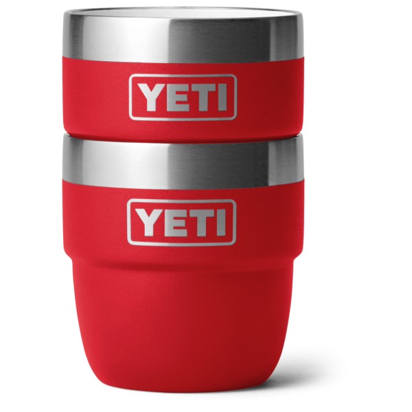 Yeti Coolers - Rambler Cup 2-Pack - Isolierbecher Gr 118 ml rot Yeti Coolers - Rambler Cup 2-Pack - Isolierbecher Gr 118 ml rot von Yeti Coolers