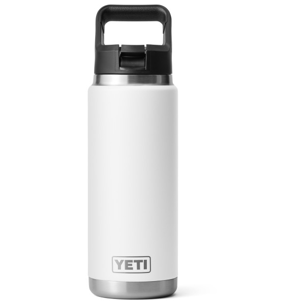 Yeti Coolers - Rambler Straw Bottle - Isolierflasche Gr 769 ml weiß/grau von Yeti Coolers