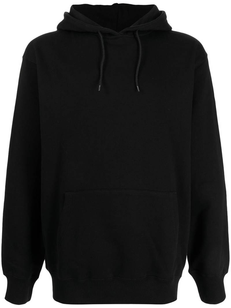 Yohji Yamamoto 'No Future' logo-print hoodie - Black von Yohji Yamamoto