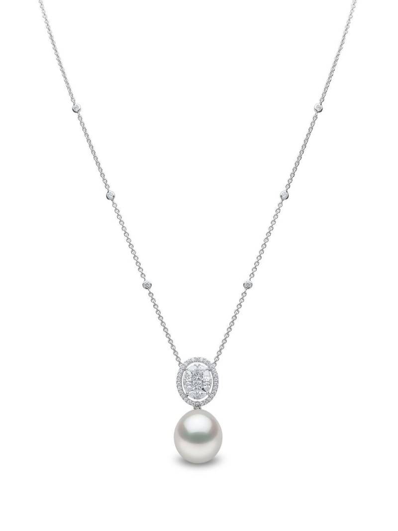 Yoko London 18kt white gold Starlight South Sea pearl and diamond necklace - Silver von Yoko London