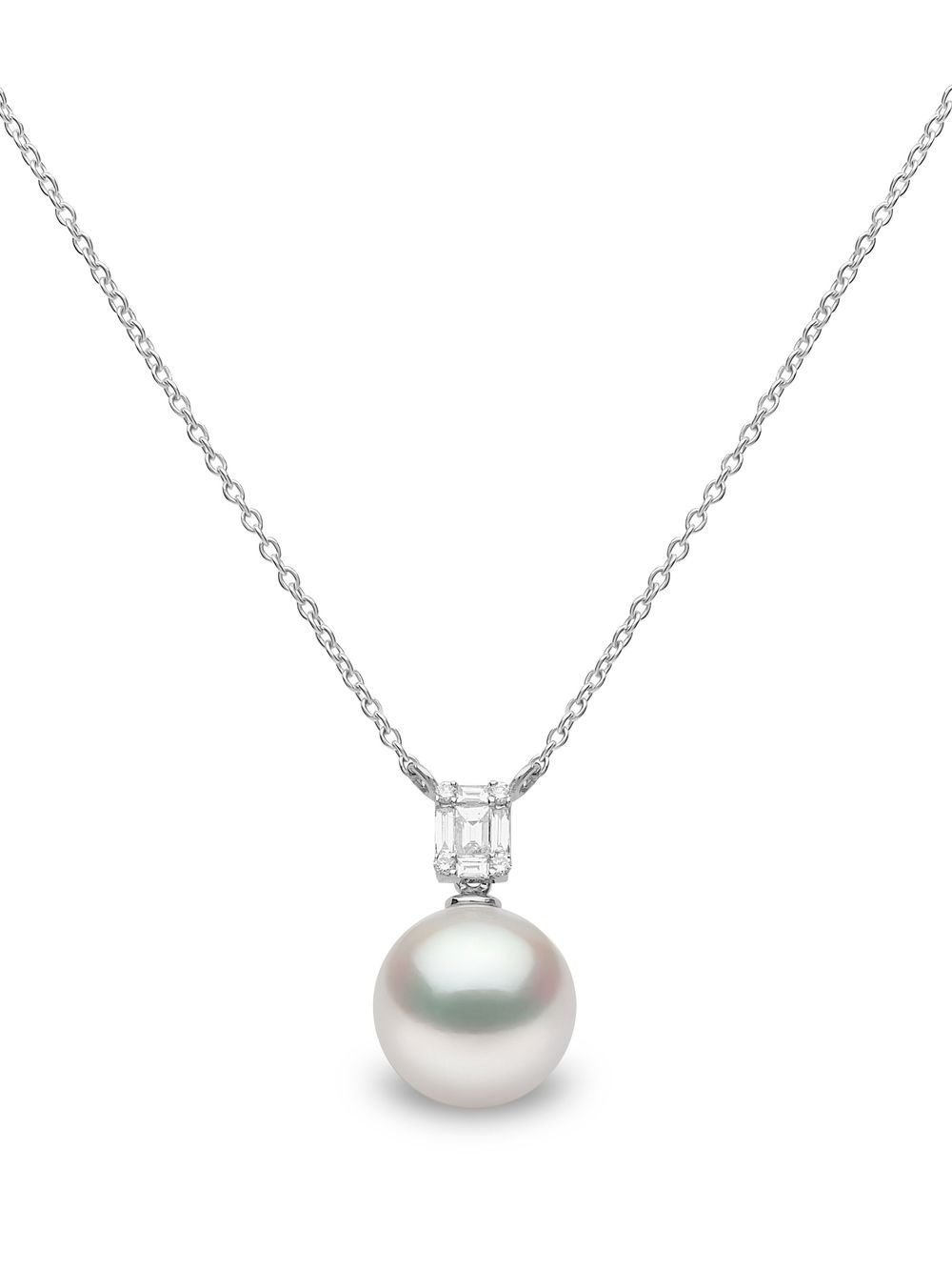 Yoko London 18kt white gold Starlight pearl and diamond necklace - Silver von Yoko London