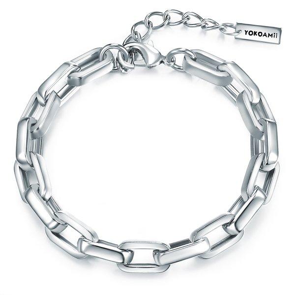 Armband Damen Silber 17cm von Yokoamii