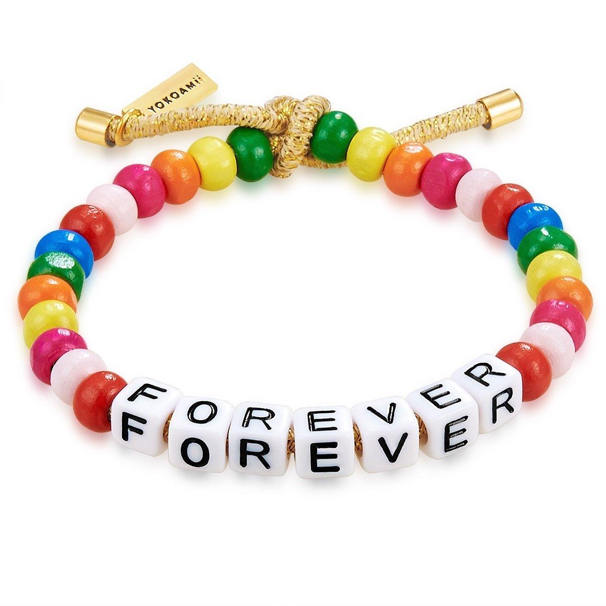 Armband Forever Damen Multicolor 26cm von Yokoamii