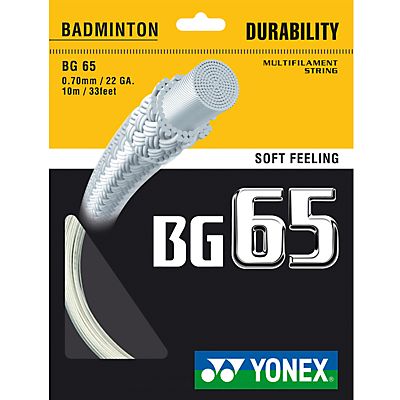 Bg 65 0.70 mm Badmintonsaite Bg 65 0.70 mm Badmintonsaite von Yonex