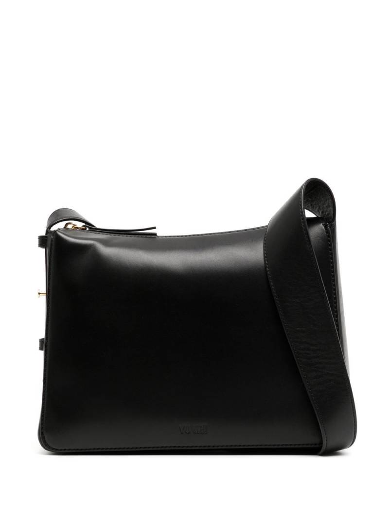 Yu Mei Brooke leather shoulder bag - Black von Yu Mei