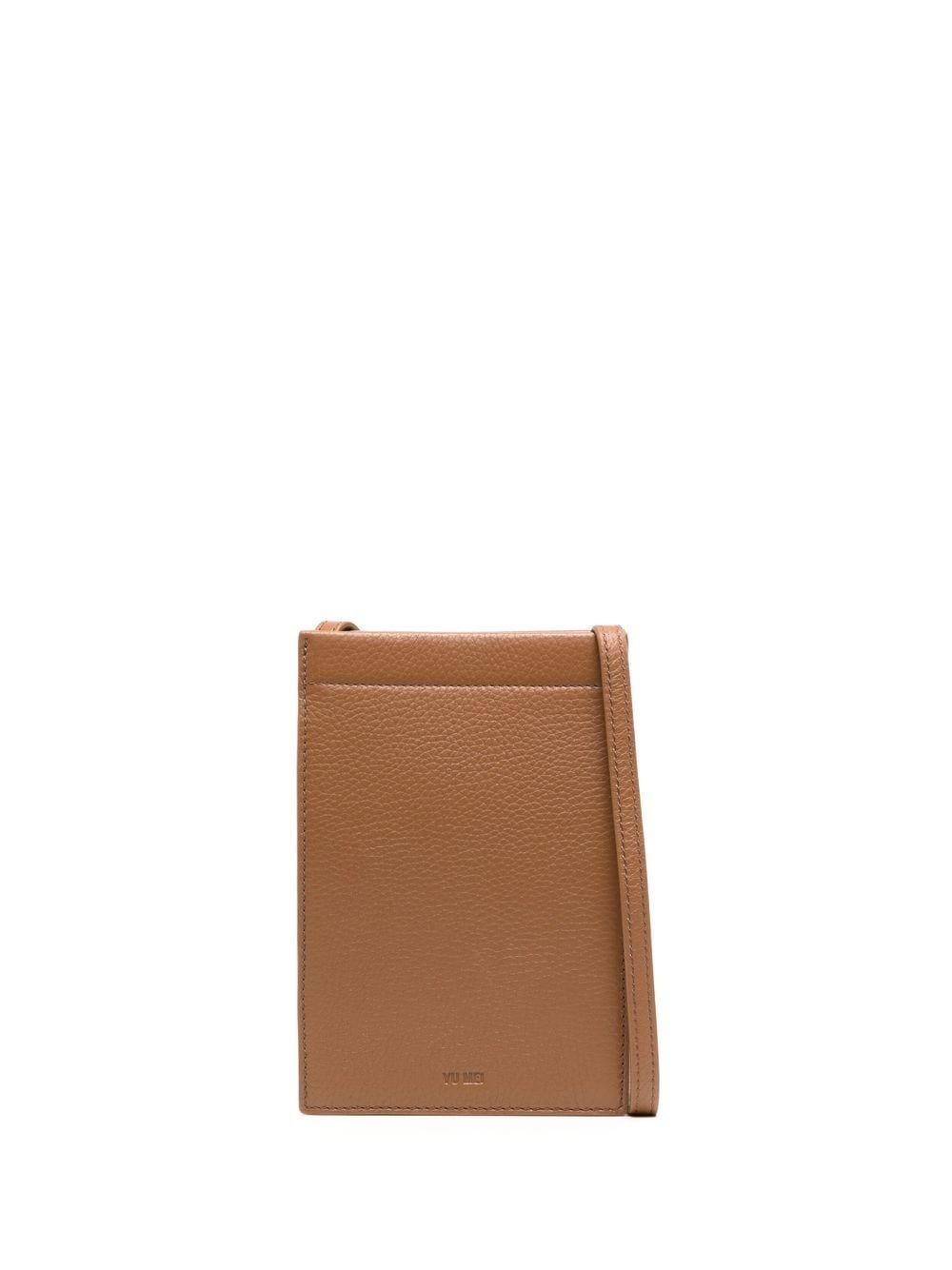 Yu Mei Georgie leather crossbody bag - Brown von Yu Mei