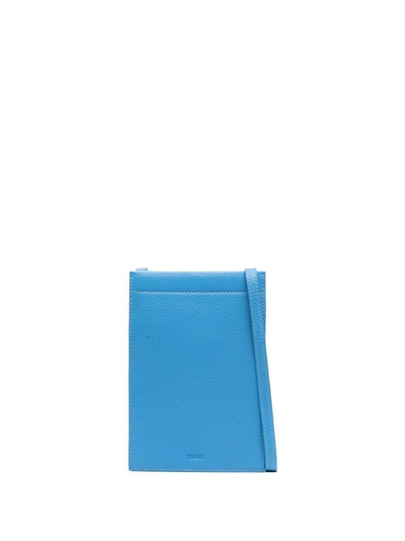 Yu Mei Georgie leather crossbody bag - Blue von Yu Mei