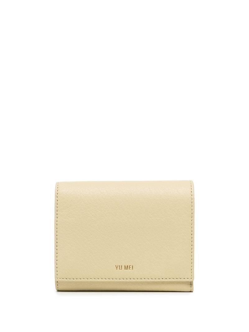 Yu Mei Grace nappa leather wallet - White von Yu Mei