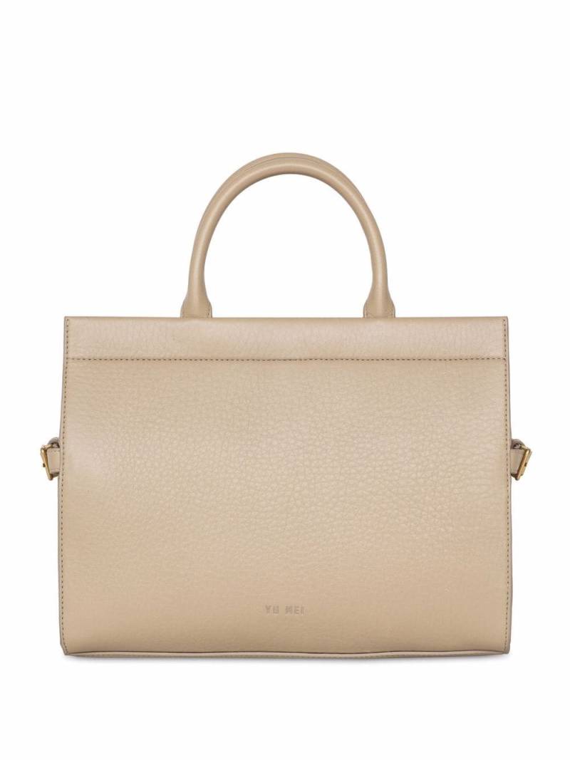 Yu Mei Sonja nappa leather tote bag - Neutrals von Yu Mei