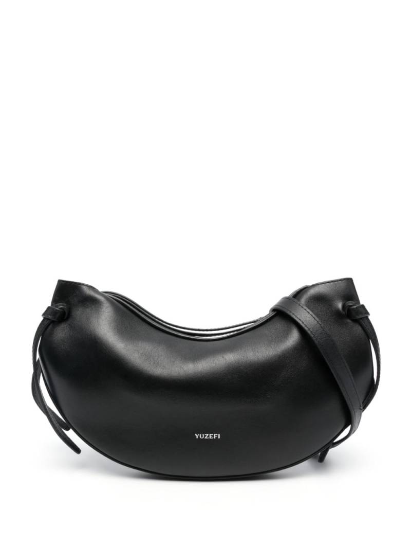 Yuzefi Fortune Cookie leather shoulder bag - Black von Yuzefi