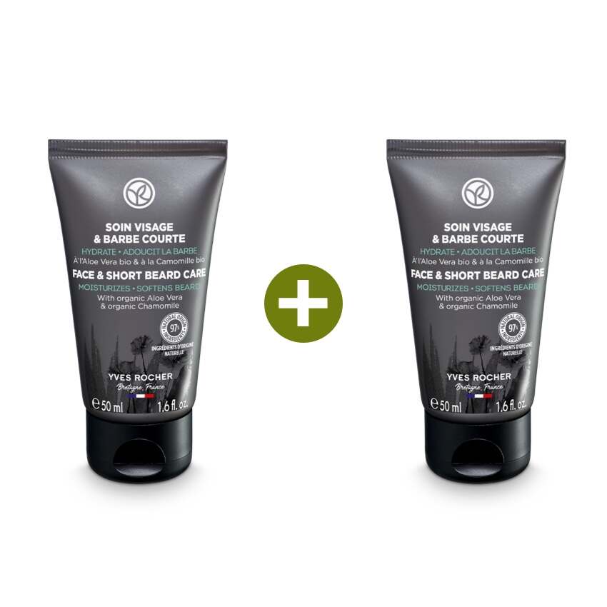 Yves Rocher Gesichtscreme - 1+1 Gesichts- & Kurzbart-Pflege Yves Rocher Gesichtscreme - 1+1 Gesichts- & Kurzbart-Pflege von Yves Rocher