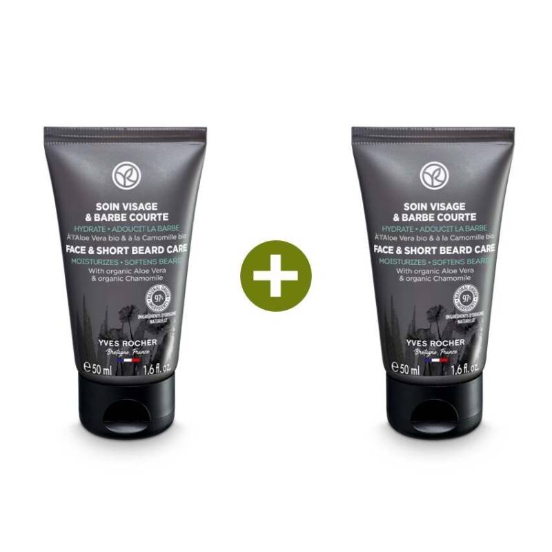 Yves Rocher Gesichtscreme - 1+1 Gesichts- & Kurzbart-Pflege von Yves Rocher