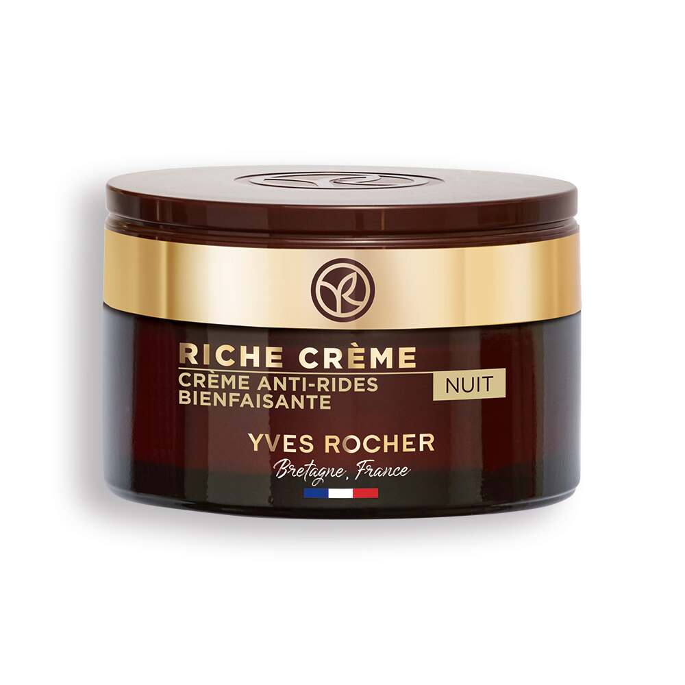 MID SEASON SALE - Yves Rocher Nachtcreme - Antifalten Verwöhn-Nachtpflege von Yves Rocher