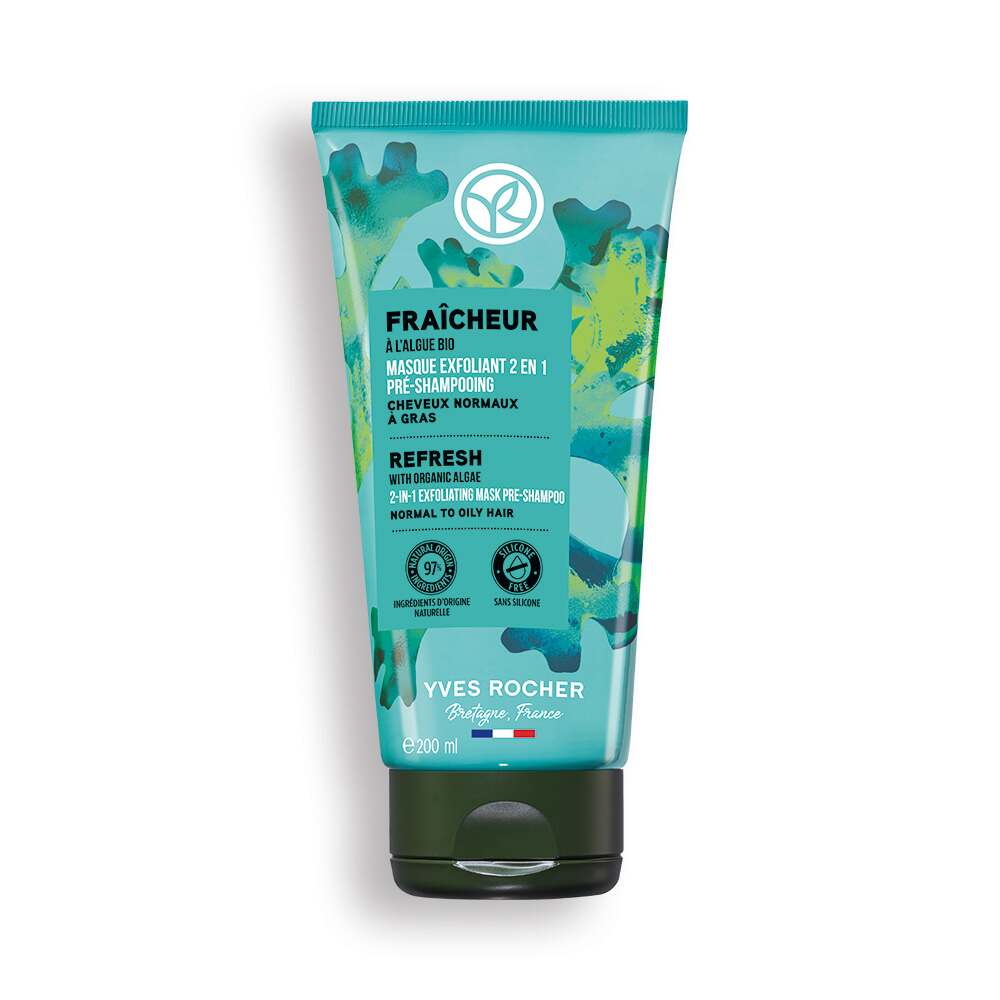 Yves Rocher Haarkur & Haarmaske - Peeling-Maske 2 in 1 Pre-Shampoo von Yves Rocher