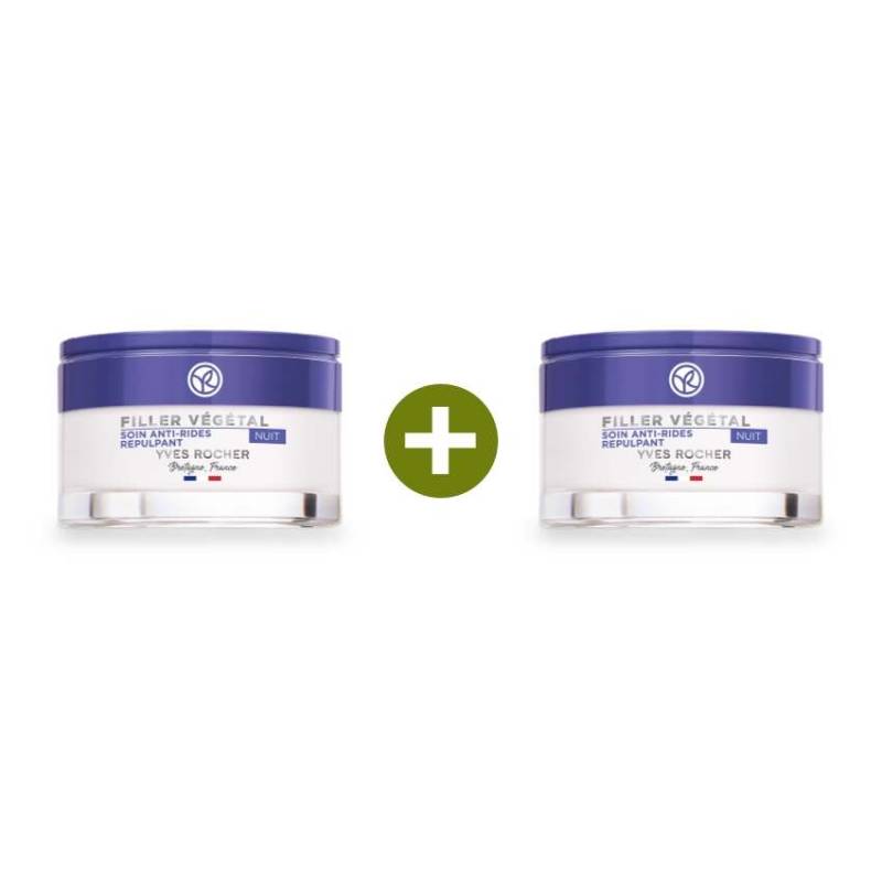 Yves Rocher Nachtcreme - 1+1 Aufpolsternde Nachtpflege von Yves Rocher