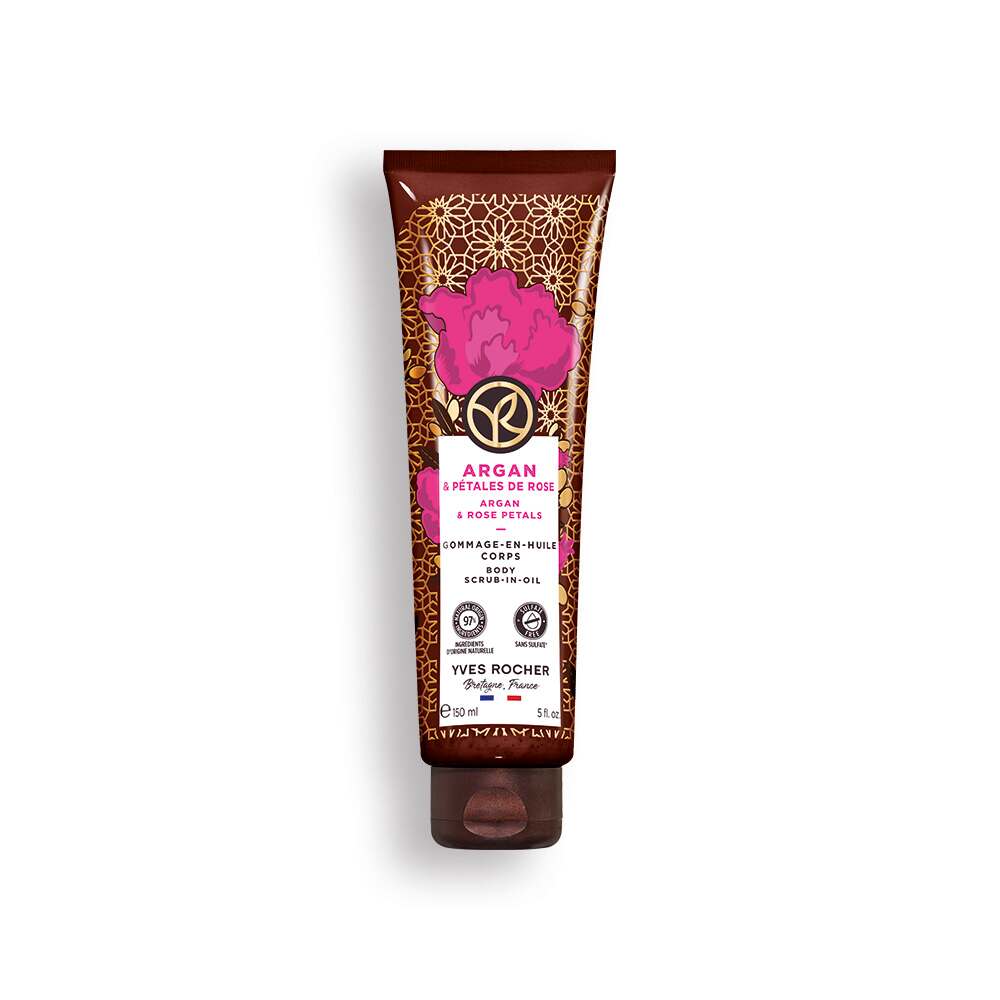 Yves Rocher Peeling - Körperpeeling-Öl Arganöl & Rosenblüten Yves Rocher Peeling - Körperpeeling-Öl Arganöl & Rosenblüten von Yves Rocher