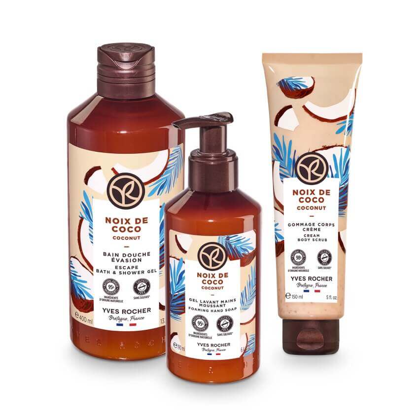 Yves Rocher Wellness-Sets - Körperpflegeritual Evasion Trio Kokusnuss Yves Rocher Wellness-Sets - Körperpflegeritual Evasion Trio Kokusnuss von Yves Rocher