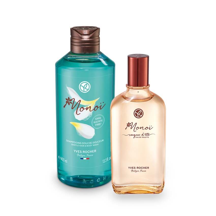 Yves Rocher Wellness-Sets - Monoï Set Eau de Toilette & Dusch-Shampoo Yves Rocher Wellness-Sets - Monoï Set Eau de Toilette & Dusch-Shampoo von Yves Rocher