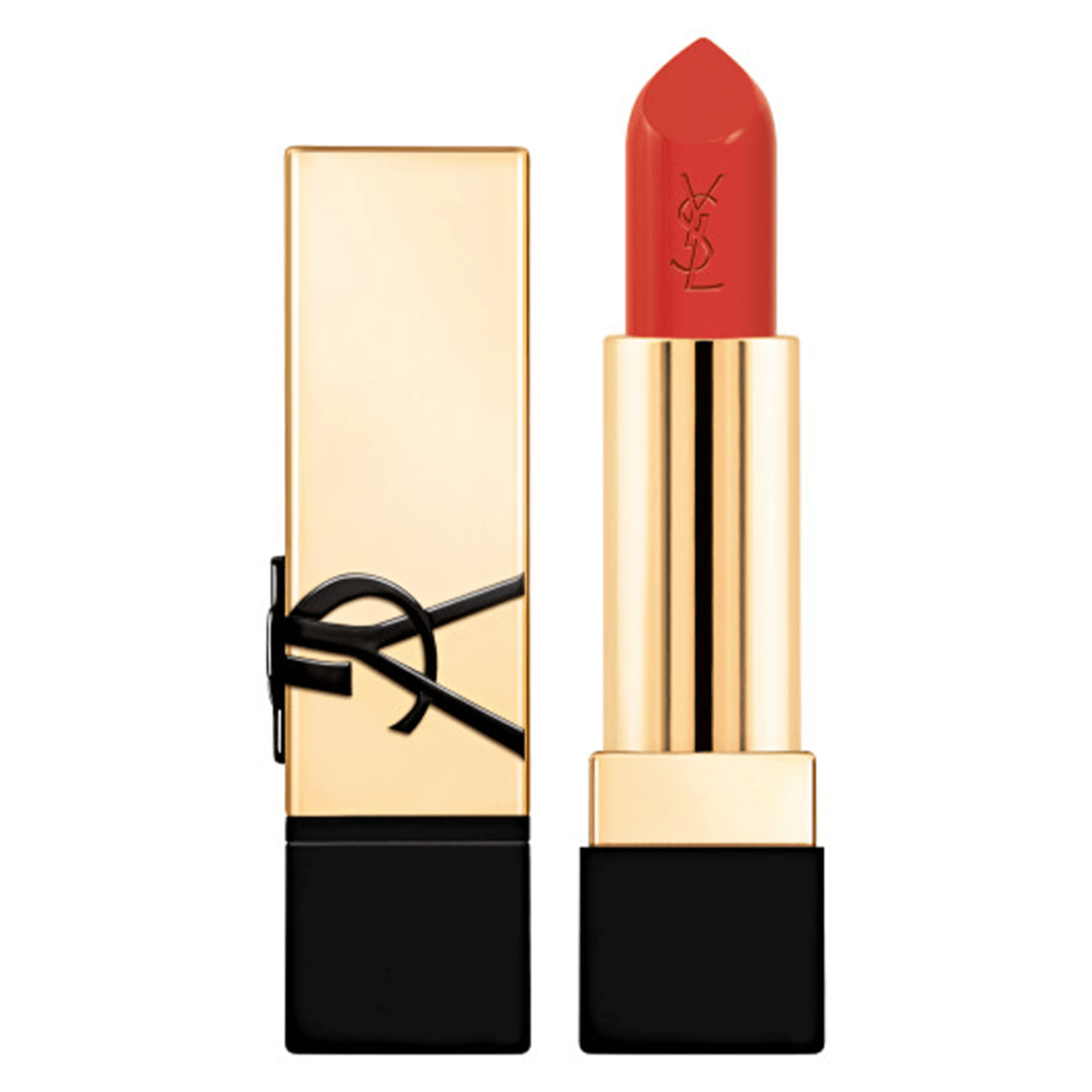 Rouge Pur Couture - Caring Satin Lipstick O154 Orange Fatal von Yves Saint Laurent