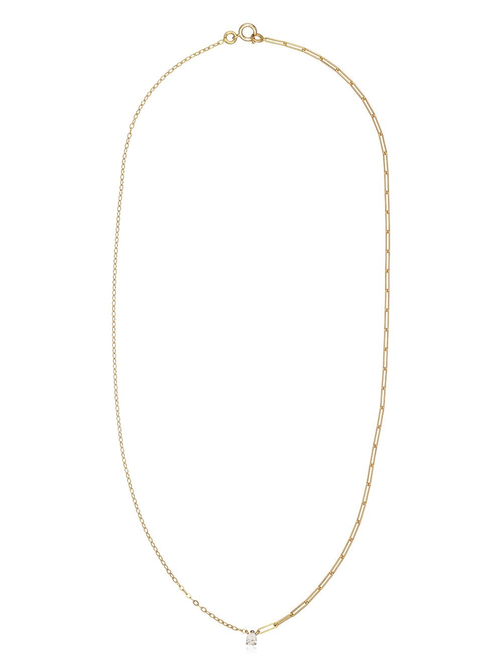 Yvonne Léon 18kt yellow gold diamond necklace von Yvonne Léon