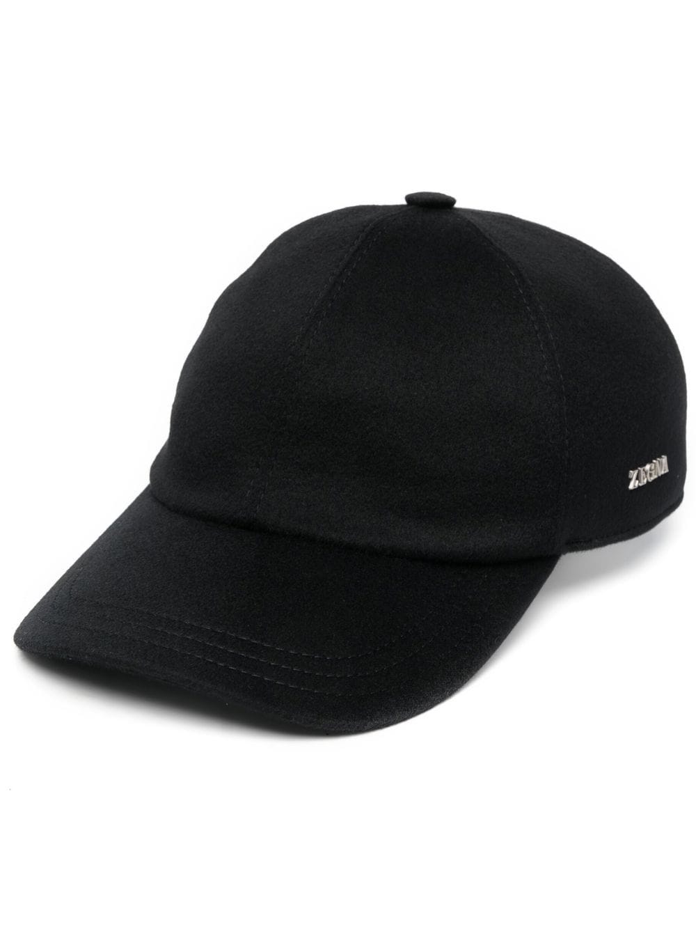 Zegna Oasi cashmere baseball cap - Black von Zegna
