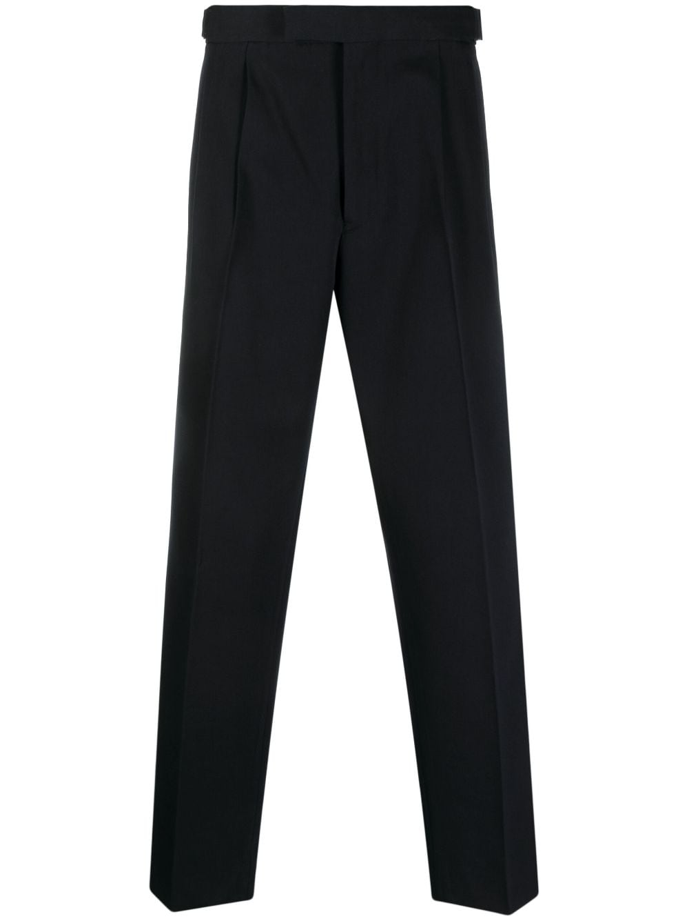 Z Zegna straight-leg tailored-cut trousers - Blue von Z Zegna