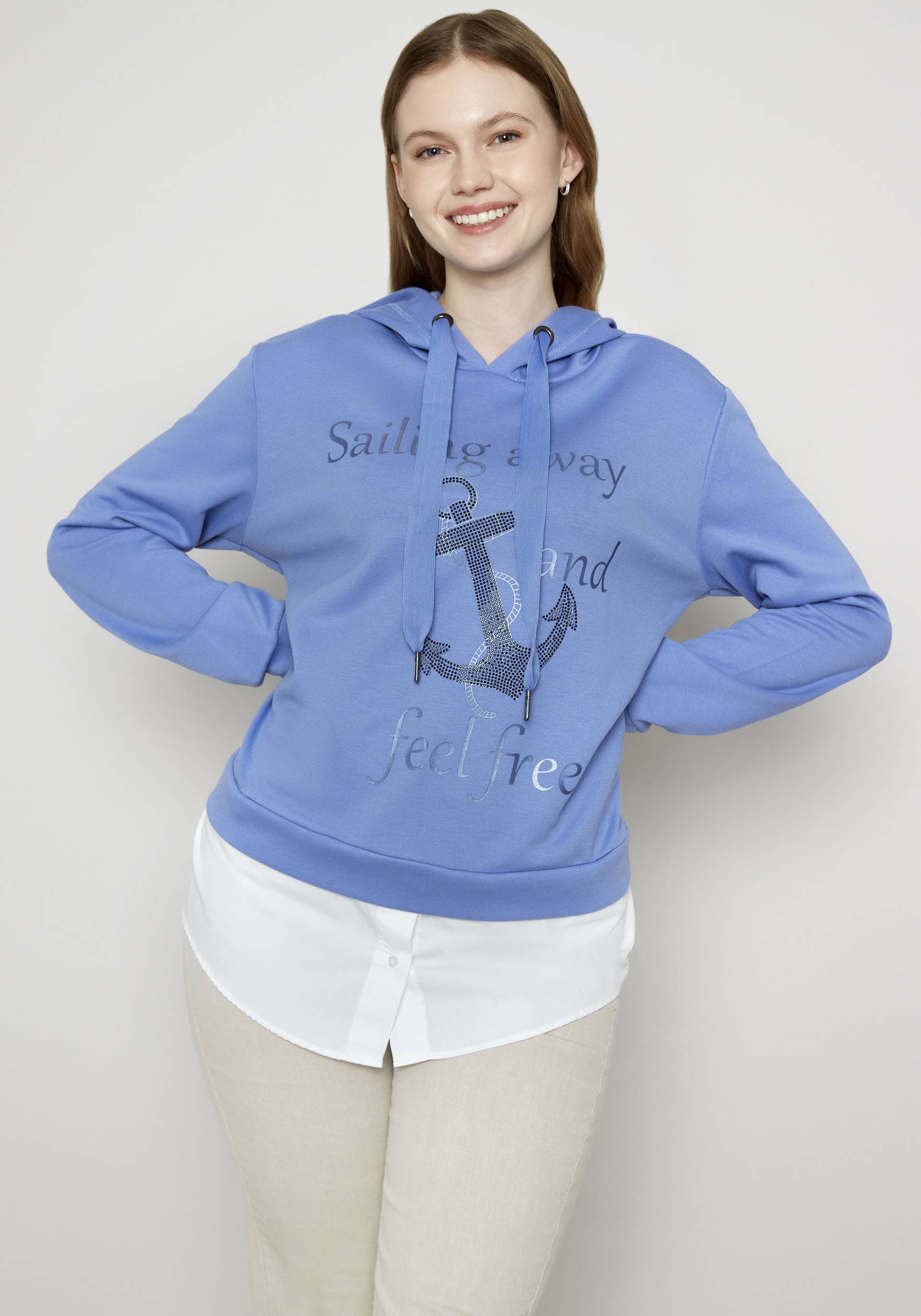 ZABAIONE Kapuzensweatshirt »El44ianne«, (1 tlg.) von ZABAIONE