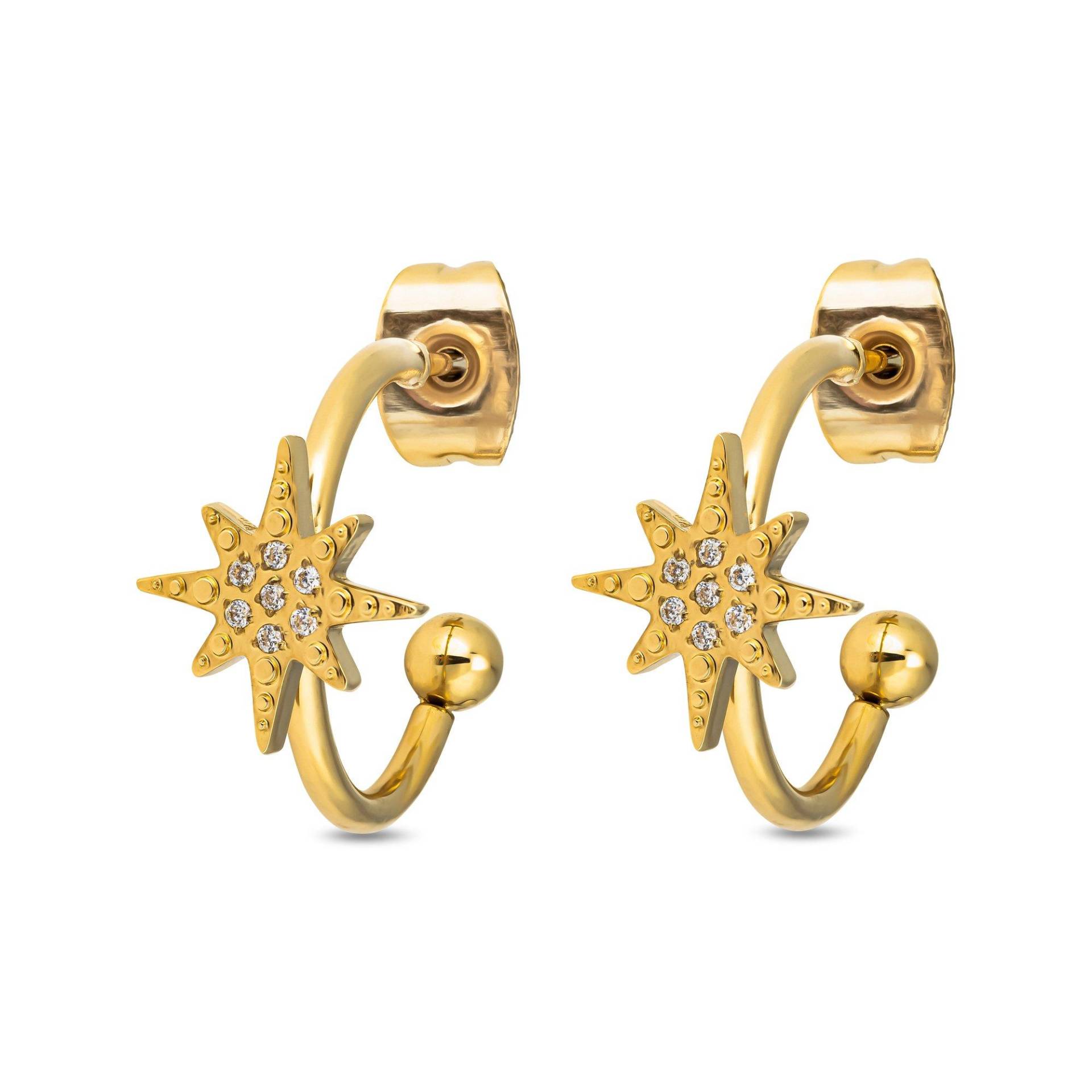 Ohrringe Damen Goldfarben 14mm von ZAG Bijoux